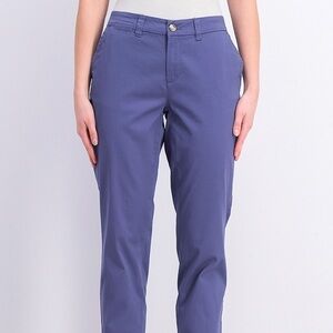 36. Maison Jules Essential Indigo Cuff Ankle Pants
